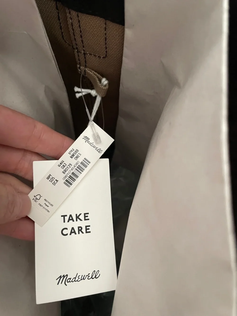 Madewell Suede Shoulder Tote - Picture 4 of 8